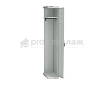 Шкаф для одежды ШРС 11-300 ДС (корпус RAL7035, двери RAL7035, замок повышенной секретности)_0